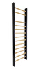 Drabinka gimnastyczna Leon 230 x 80 cm czarna + drążek + blat