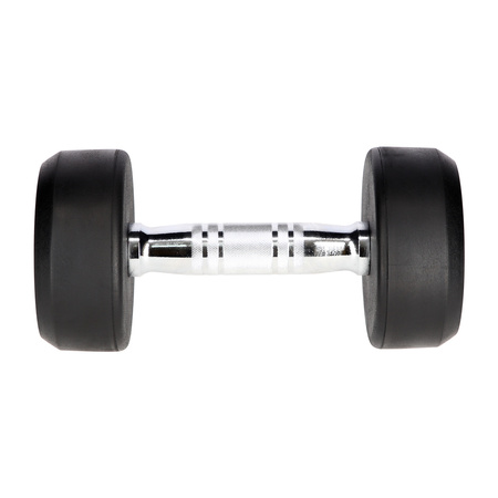 Hantla gumowana 6 kg UNDERFIT do ćwiczeń siłowych fitness