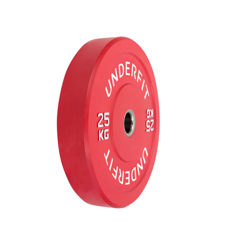 Obciążenie olimpijskie bumper Color UNDERFIT 25 kg