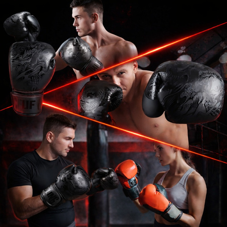 Rękawice bokserskie UNDERFIT Drago X czarne 8 oz