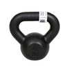 OUTLET Kettlebell żeliwny czarny UNDERFIT 4 kg