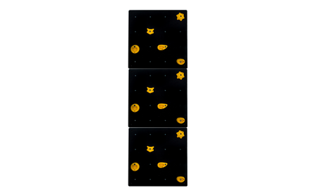 Ścianka Wspinaczkowa czarna 71 x 71 cm UNDERFIT - moduł