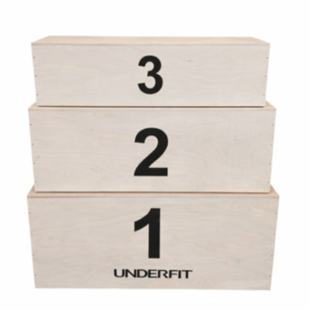 Podium sportowe 3-stopniowe Drużynowe UNDERFIT składane