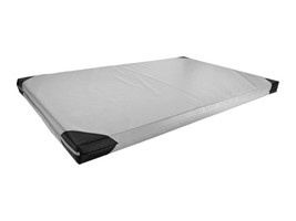 Materac gimnastyczny UNDERFIT 200 x 120 x 5 cm twardy szary