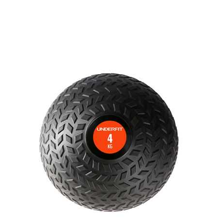 Piłka lekarska Slam Ball UNDERFIT 4 kg do rzucania fitness