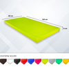 Materac gimnastyczny UNDERFIT 120 x 60 x 6 cm twardy seledynowy