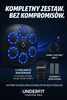 Elektroniczna tarcza bokserska UNDERFIT Pro bluetooth z muzyką i rękawicami