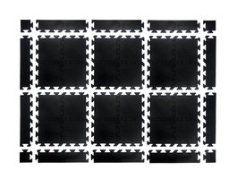 Puzzle gumowe UNDERFIT 25 mm 6 m2 + zakończenia