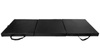 OUTLET Materac gimnastyczny składany UNDERFIT 180 x 60 x 6 cm twardy czarny