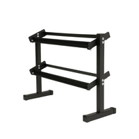 Stojak na hantle 2-poziomowy Compact UNDERFIT regulowana szerokość 350 kg