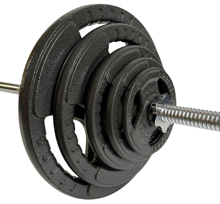 Obciążenie żeliwne Hammertone BLACK UNDERFIT (31 mm) 2,5 kg
