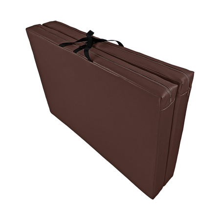 Materac asekuracyjny składany UNDERFIT 140 x 100 x 10 cm brązowy