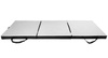 Materac gimnastyczny składany UNDERFIT 180 x 60 x 6 cm miękki biały