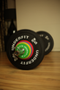 Zestaw sztanga olimpijska Bumper Color 220 cm 170 kg + ławka + stojaki