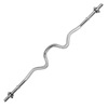 Gryf mocno łamany z gwintem i zaciskami (30mm) UNDERFIT 120 cm 
