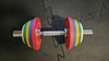 Zestaw obciążeń olimpijskich BUMPER COLOR MINI UNDERFIT 15kg
