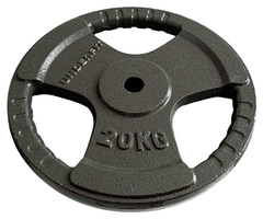Obciążenie żeliwne Hammertone BLACK UNDERFIT (31 mm) 20 kg