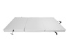 Materac gimnastyczny składany trzyczęściowy UNDERFIT 210 x 100 x 10 cm biały